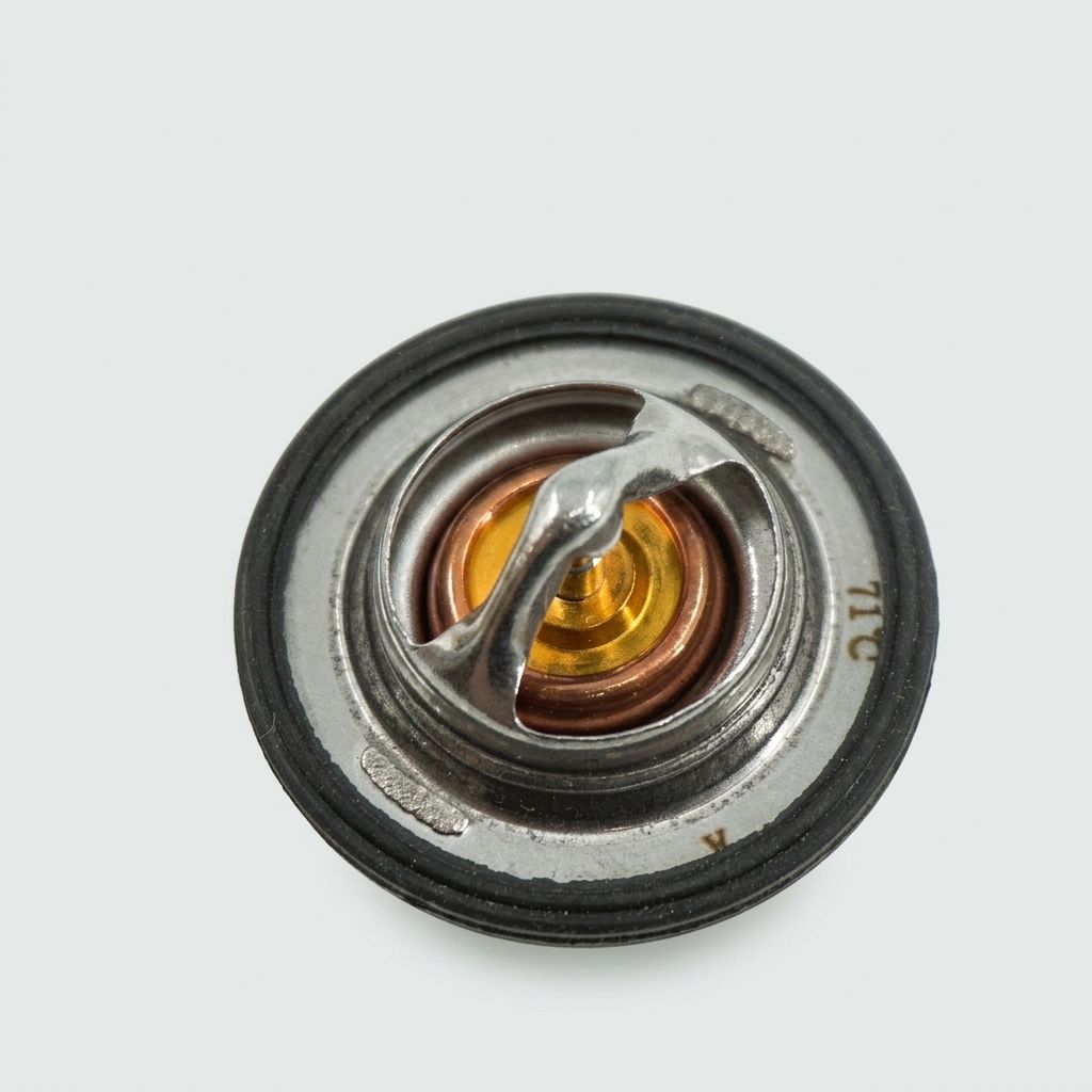 THERMOSTAT AND GASKET, 71C 160F