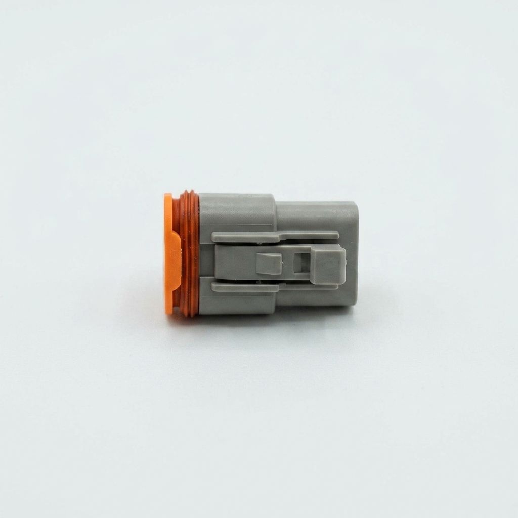 GRAY CONNECTOR KIT, W/ 14AWG, SOLID CONTACTS, 3 PIN