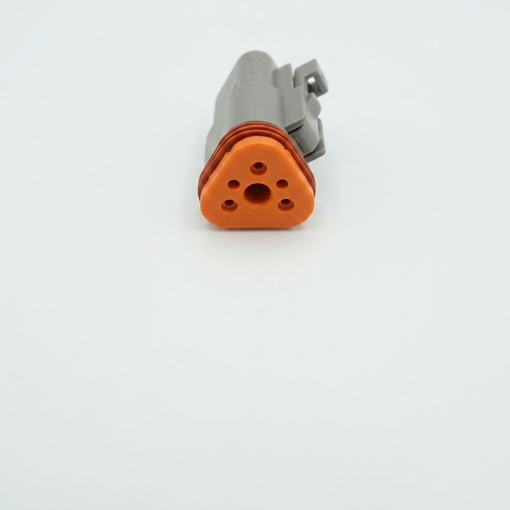 GRAY CONNECTOR KIT, W/ 14AWG, SOLID CONTACTS, 3 PIN