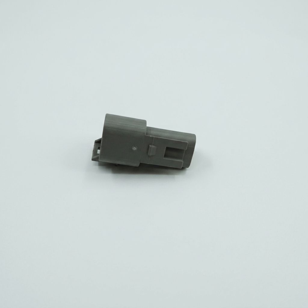 GRAY CONNECTOR KIT, W/ 14AWG, SOLID CONTACTS, 3 PIN