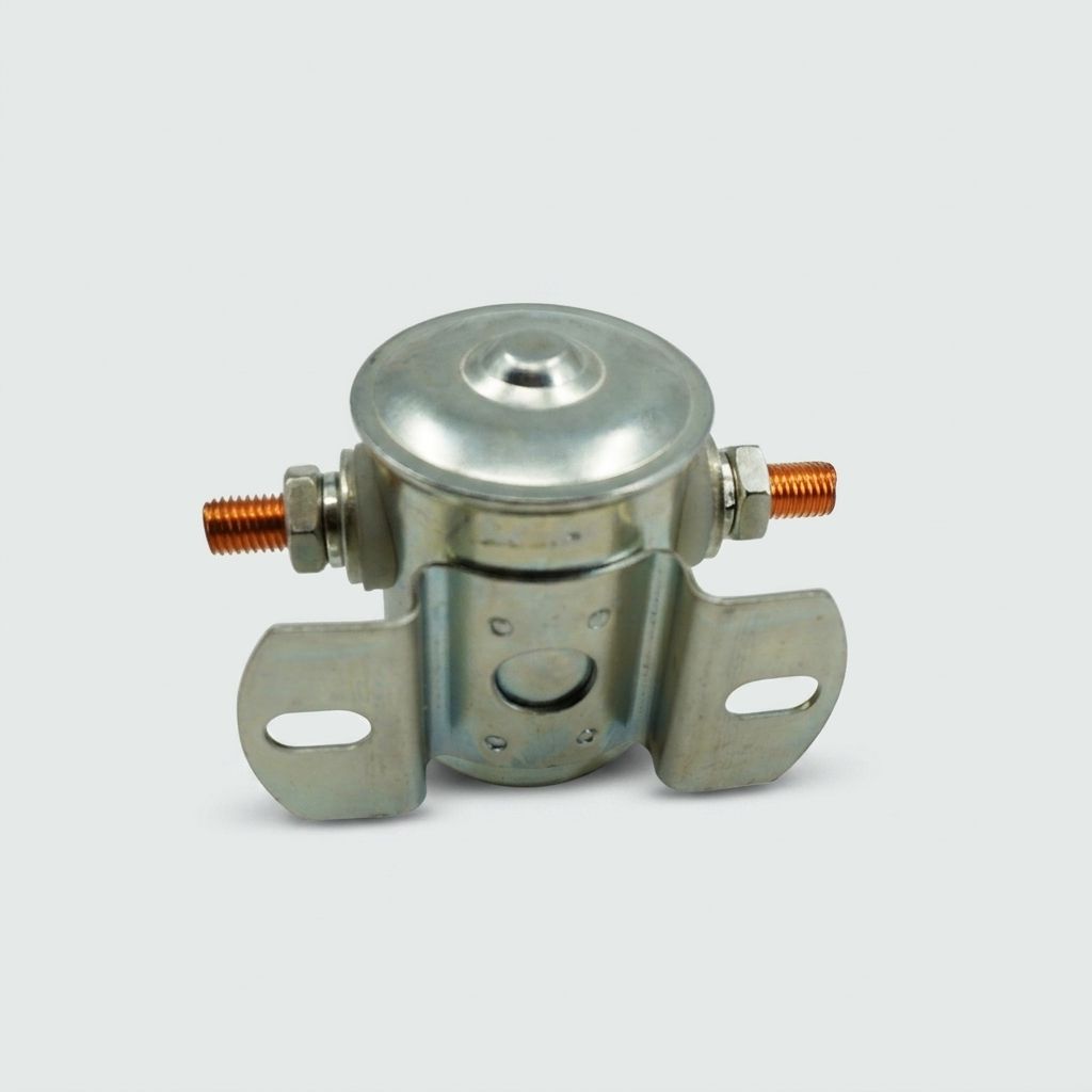 CONTINUOUS DUTY SOLENOID RELAY, 3 TERMINAL, 12V