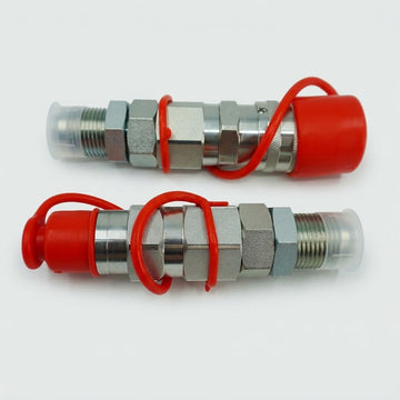 FLAT FACE HYDRUALIC QUICK CONNECT COUPLER, 12 JIC