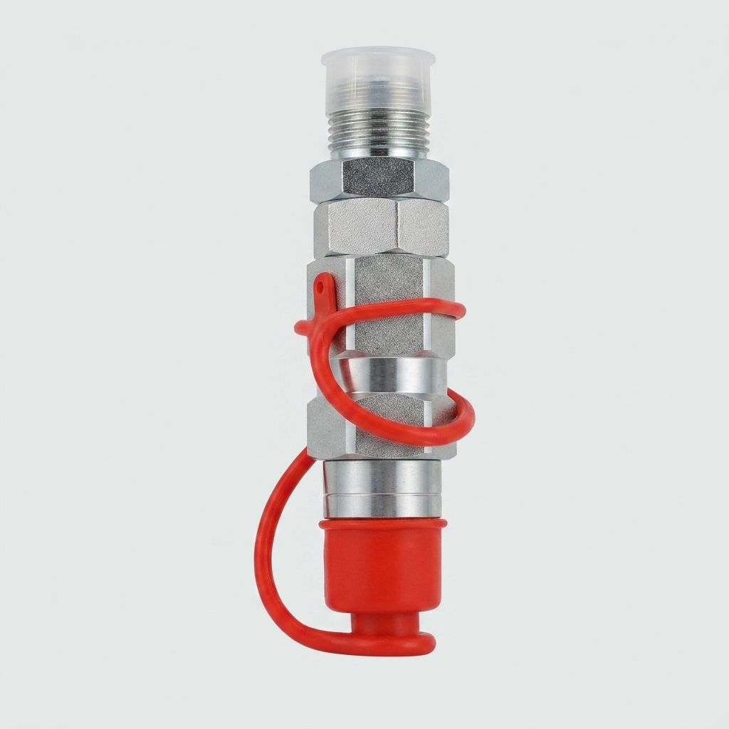 FLAT FACE HYDRUALIC QUICK CONNECT COUPLER, 12 JIC