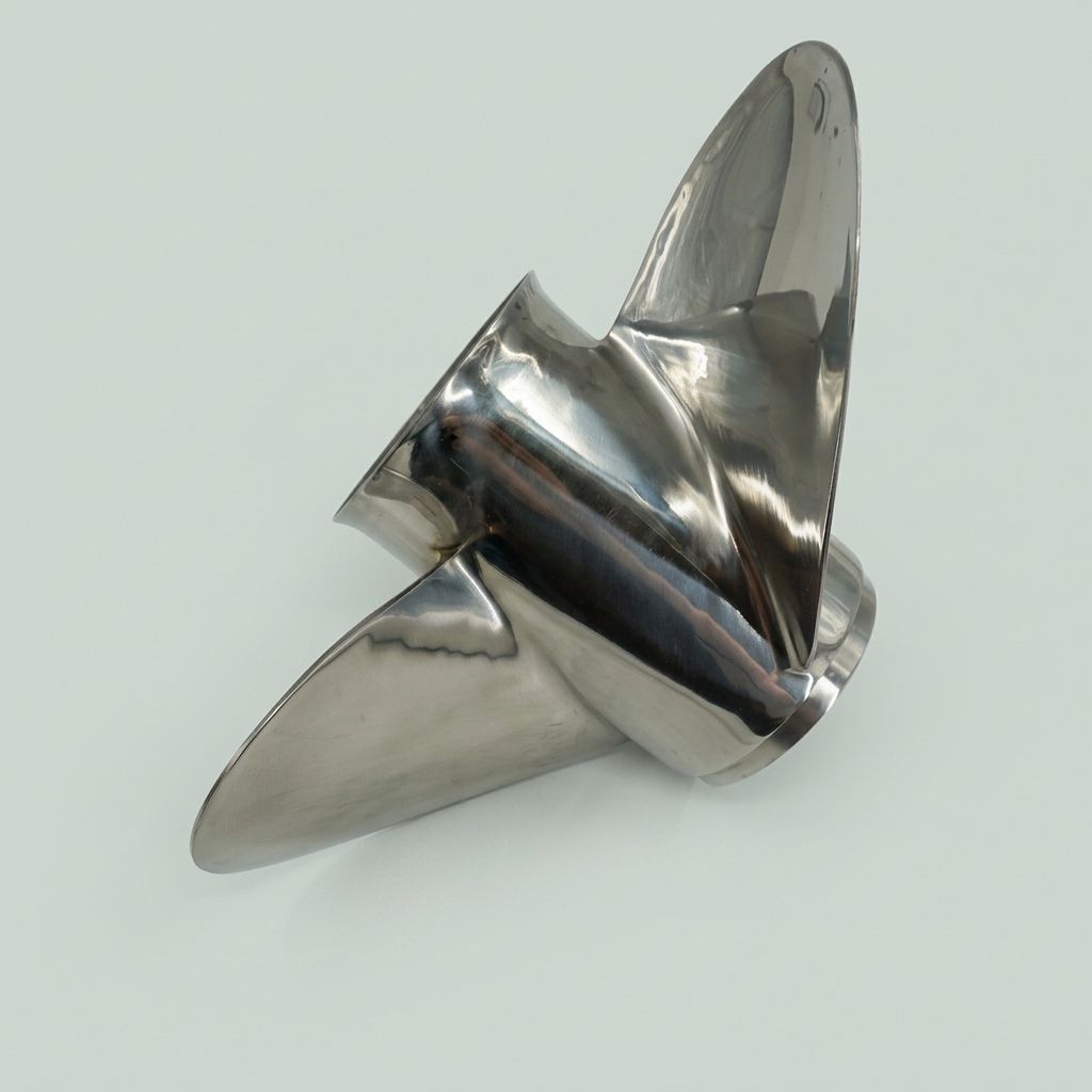 STAINLESS STEEL BOAT PROPELLER, RH, 14 5/8 IN X 25 PITCH