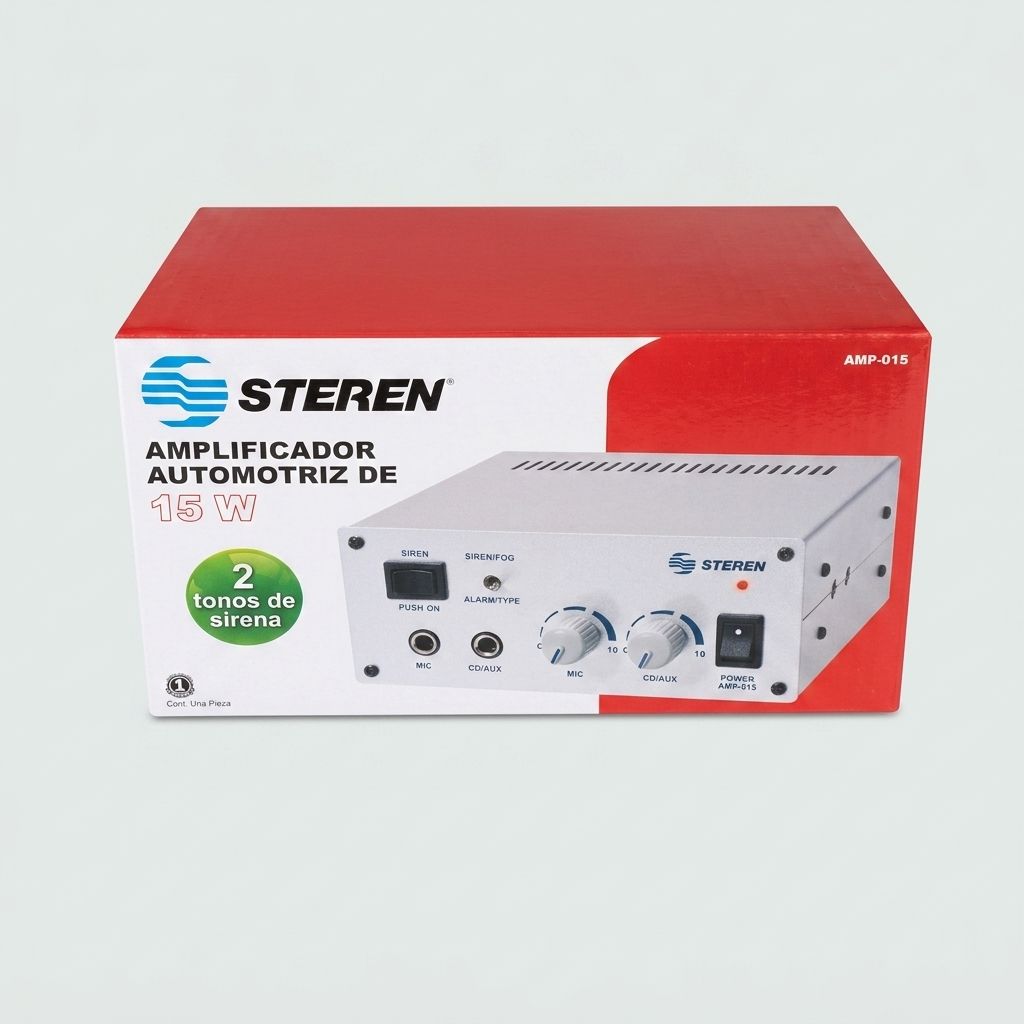 STEREN 15W CAR AMPLIFIER