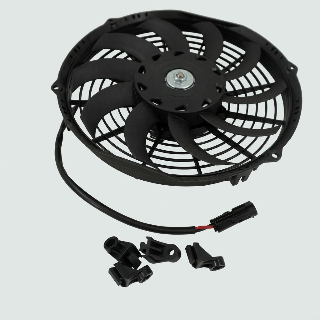 PULLER FAN, LOW PROFILE, 10 IN, 12V