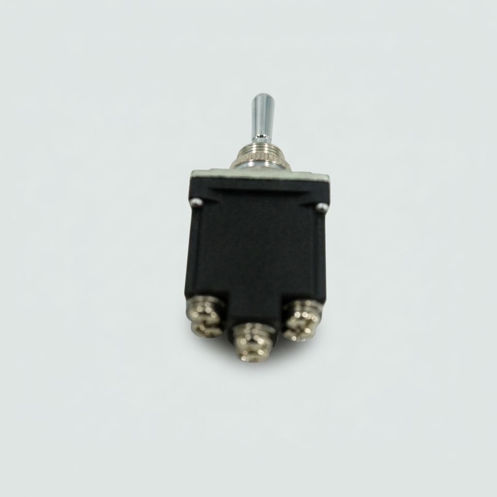 SINGLE POLE DOUBLE THROW 3 POSITION TOGGLE SWITCH