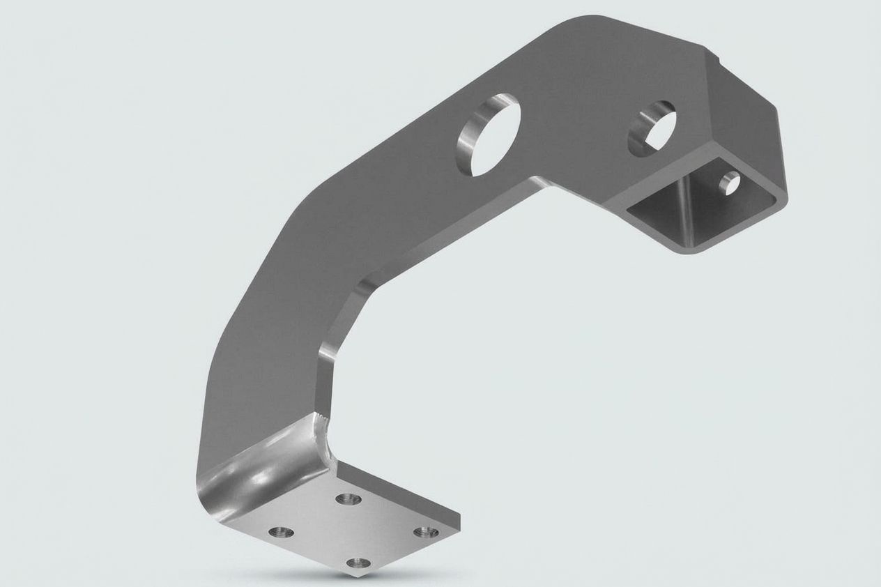 SUPPORT - ENGINE FOOT/RAD CURBSD