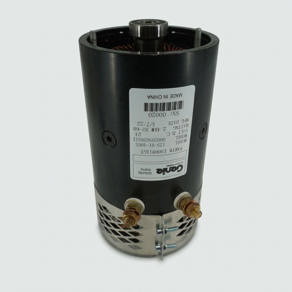 MOTOR, DC, 24V, 5 IN, 2 TERM
