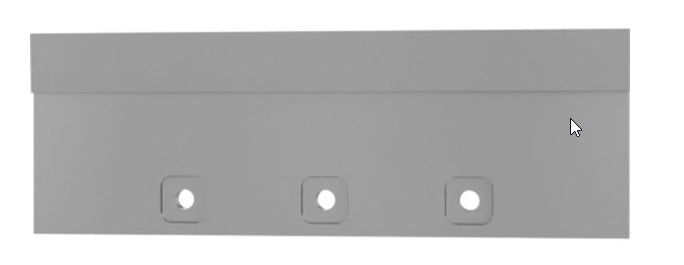 PAD - WEAR 250X85X15 BLACK