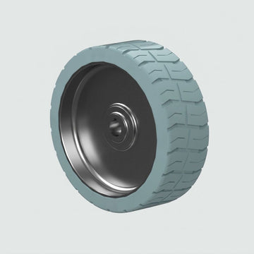 WHEEL AND TIRE ASSY - NON-MARKING SOLID 15X5