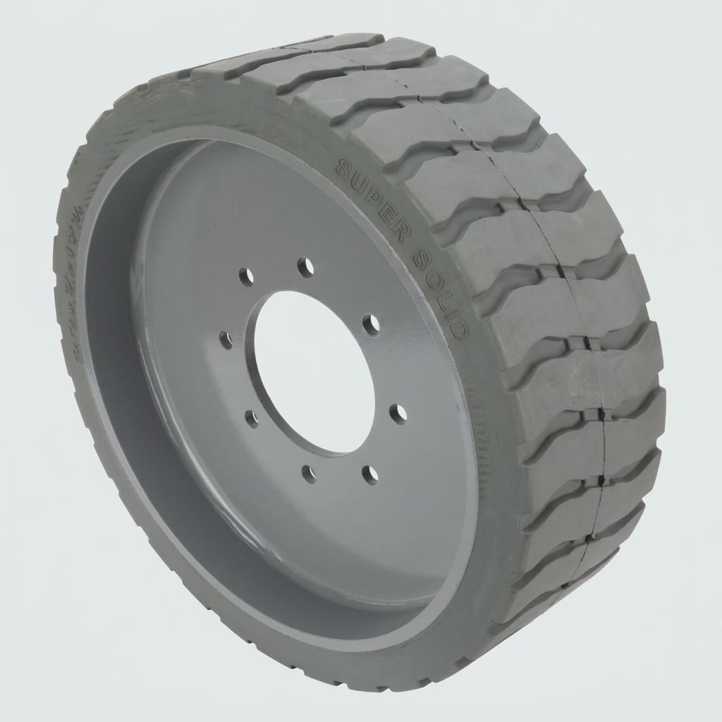 WHEEL AND TIRE ASSY - NON-MARKING SOLID 22X7 FRONT