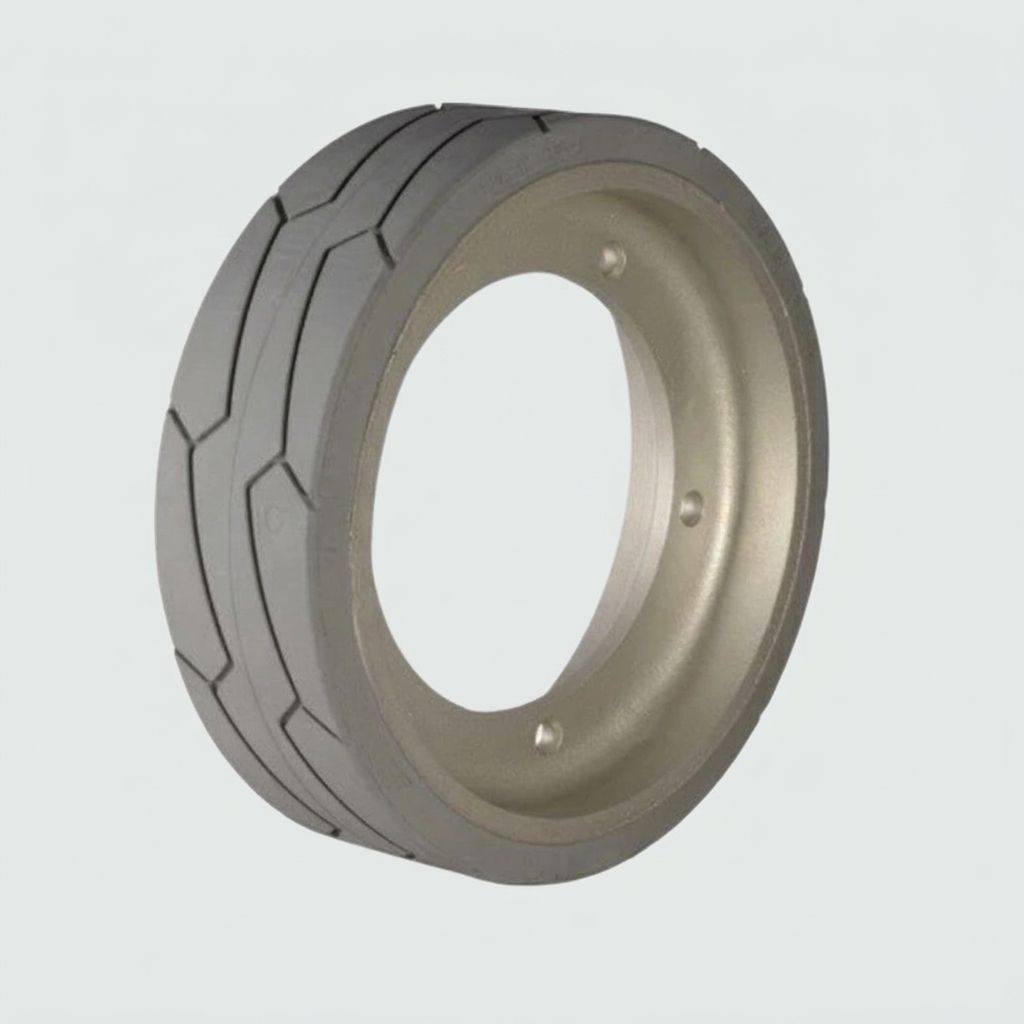 WHEEL AND TIRE ASSY - NON-MARKING SOLID 323X100