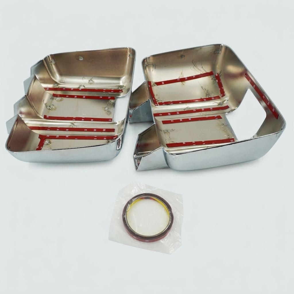 CHROME MIRROR COVERS