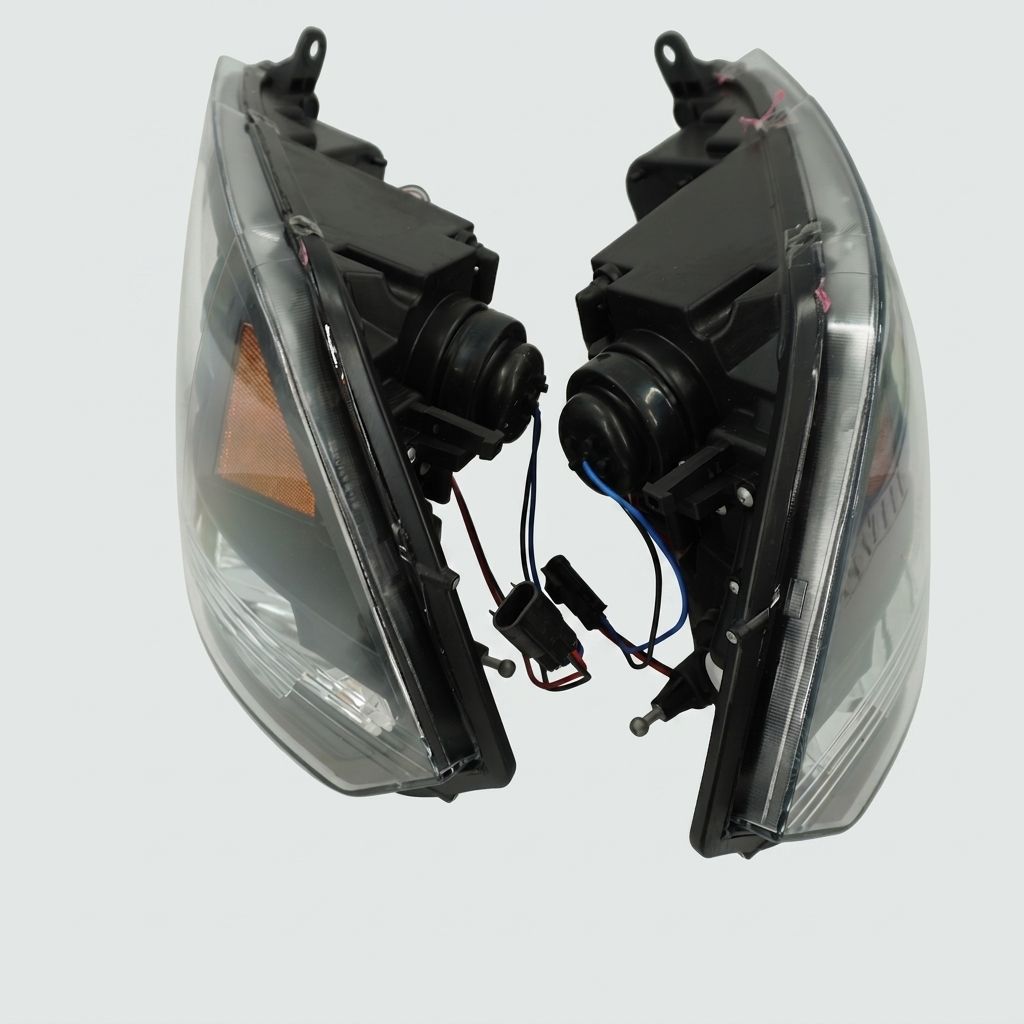 RAM LED PROJECTOR BLACK HEADLIGHT