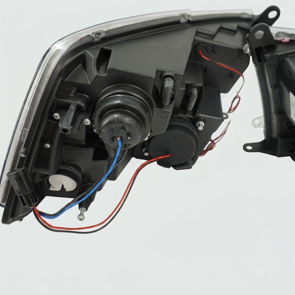 RAM LED PROJECTOR BLACK HEADLIGHT