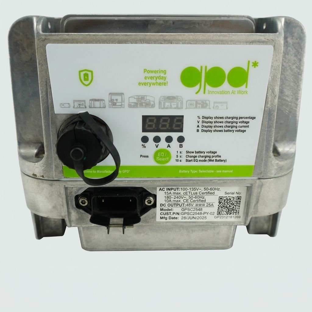 BATTERY CHARGER, 48V, 25A