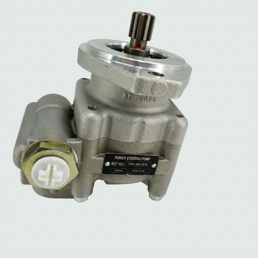 ROTATION POWER STEERING PUMP, RH