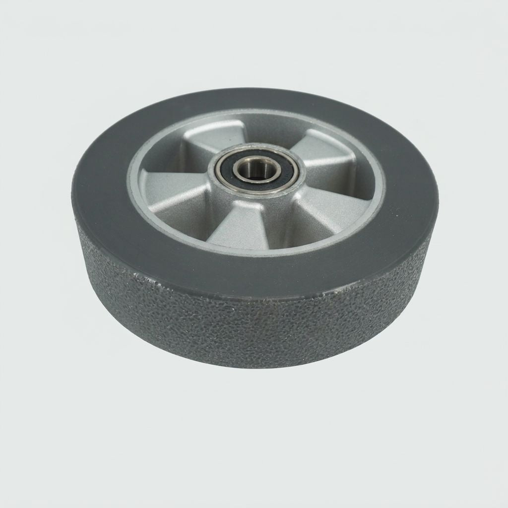 SCRUBBER WHEEL WITH BEARING