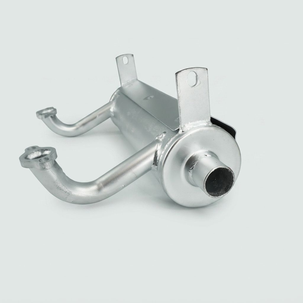 HIGH MOUNT MUFFLER ASSEMBLY