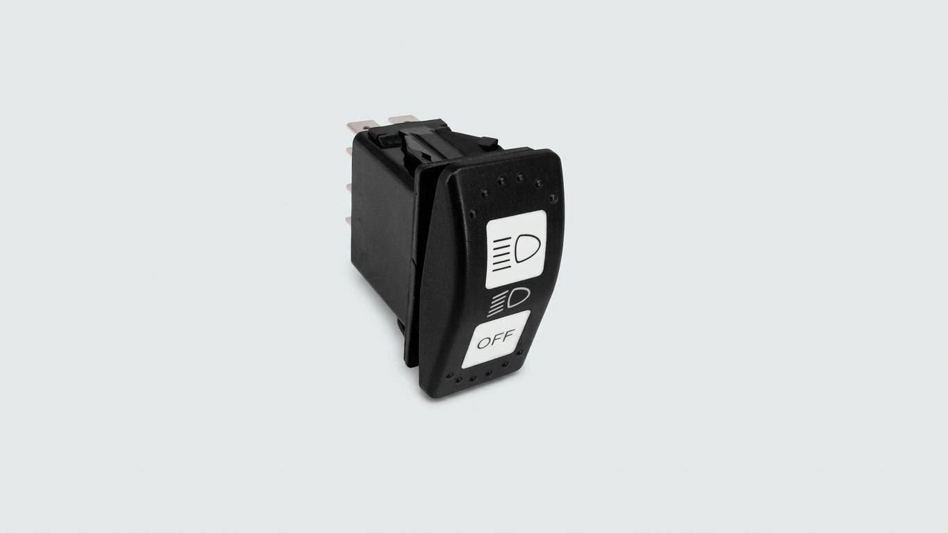 HEAD LIGHT SWITCH, 8 PIN, 20A, 12V