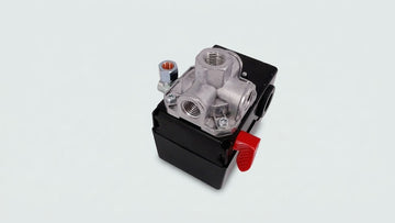 AIR COMPRESSOR PRESSURE SWITCH ASSY, 120/150 PSI, 4 PORT