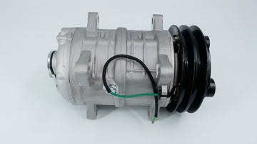 A/C COMPRESSOR ASSEMBLY, 12V, 2 GROOVE, 6 CYLINDER