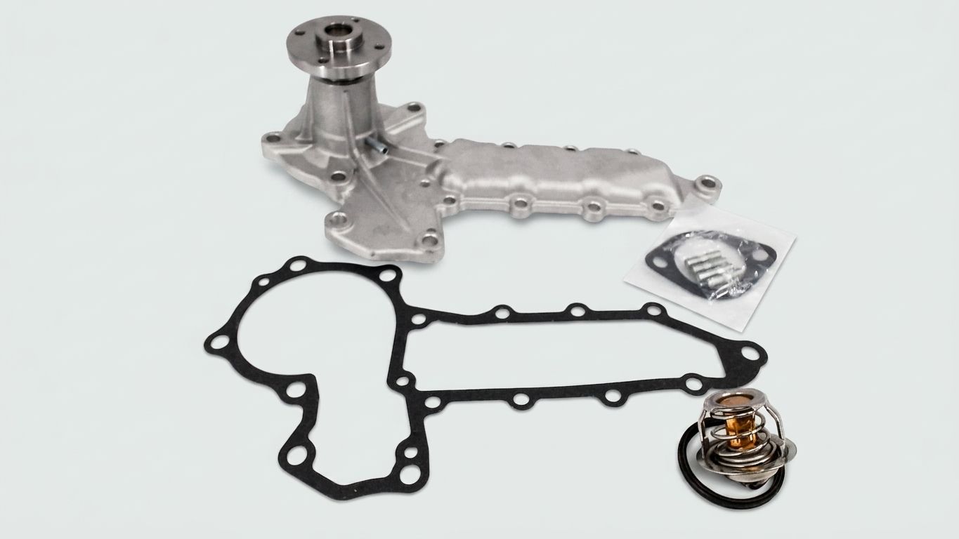 WATER PUMP WITH GASKET AND THERMOSTAT