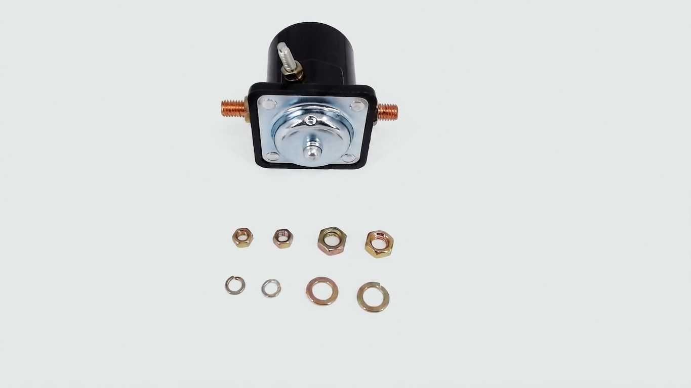 MOTOR SOLENOID, 4 POST, 12V