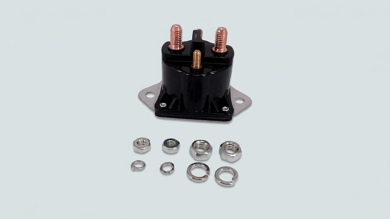 SOLENOID RELAY, 4 TERMINAL, 12V