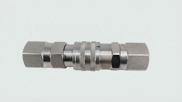 HYDRAULIC MALE/FEMALE FLAT FACE COUPLER KIT