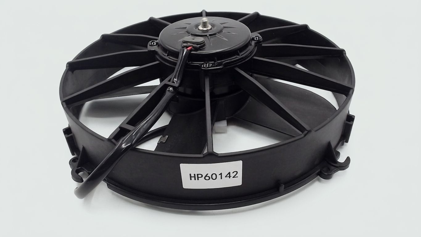 ELECTRIC RADIATOR PULLER FAN ASSEMBLY, HD, 12 IN, 12V, 1640 CFM