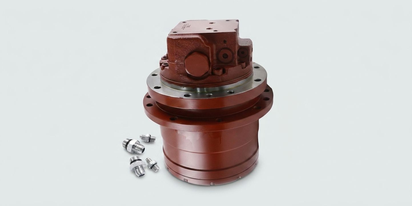 TRAVEL GEARBOX WITH MOTOR