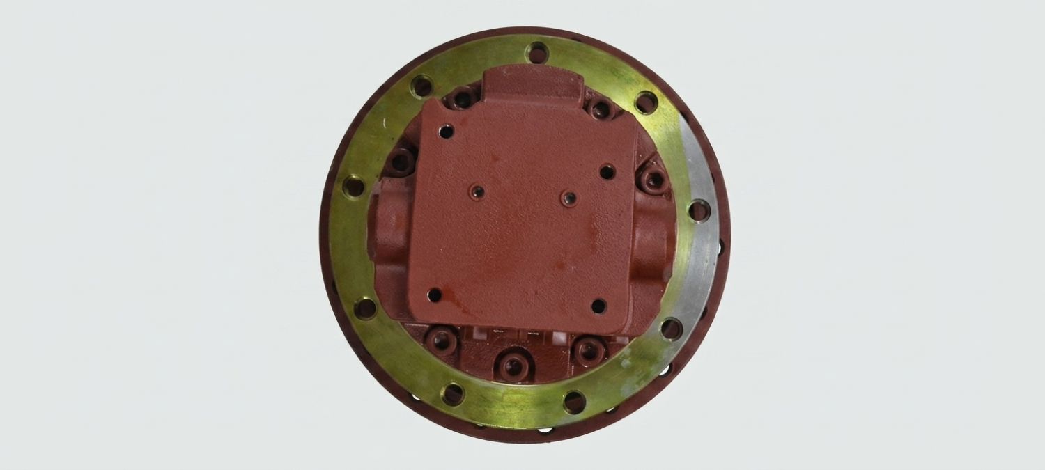 TRAVEL GEARBOX WITH MOTOR