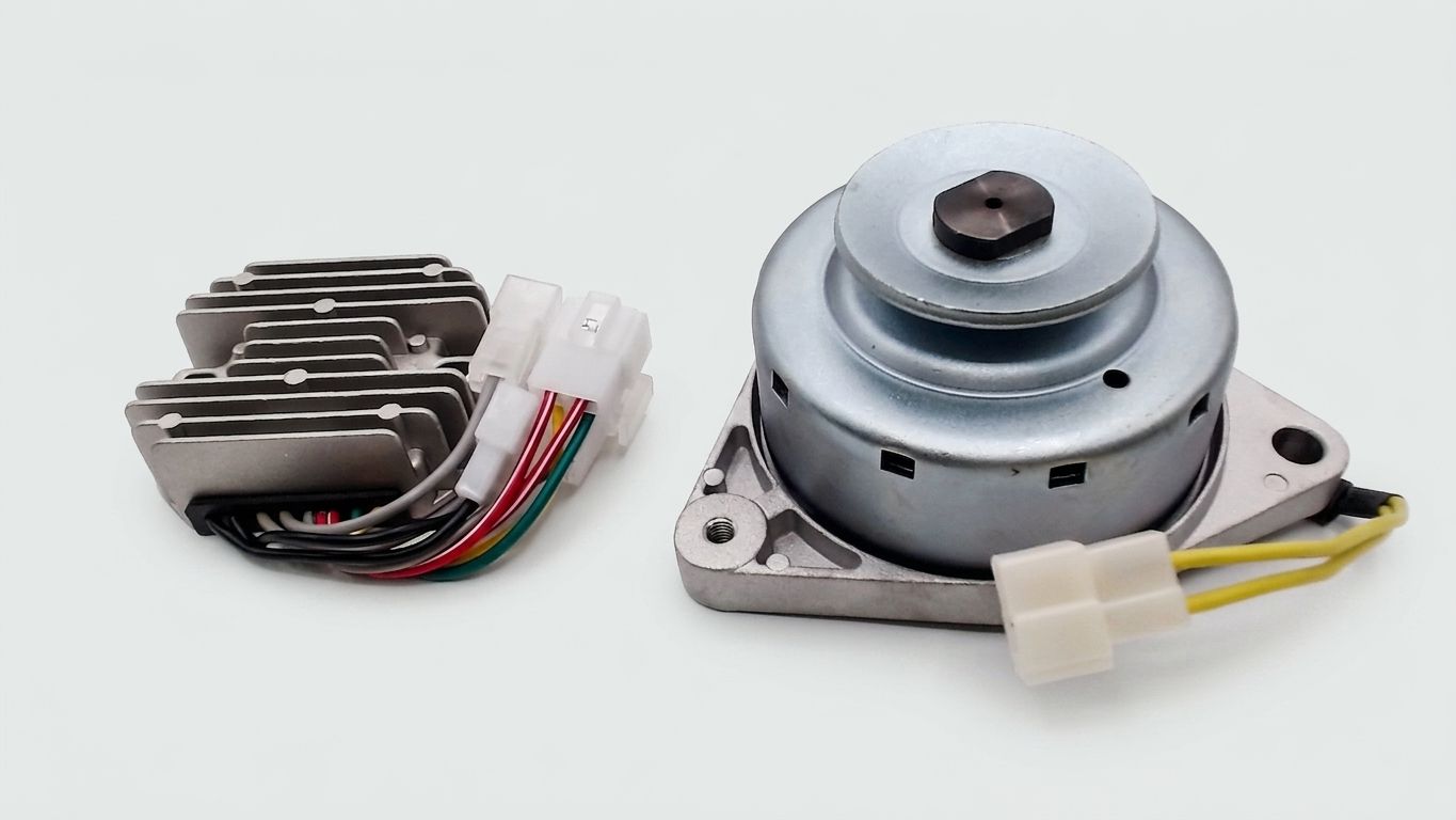 ALTERNATOR WITH REGULATOR