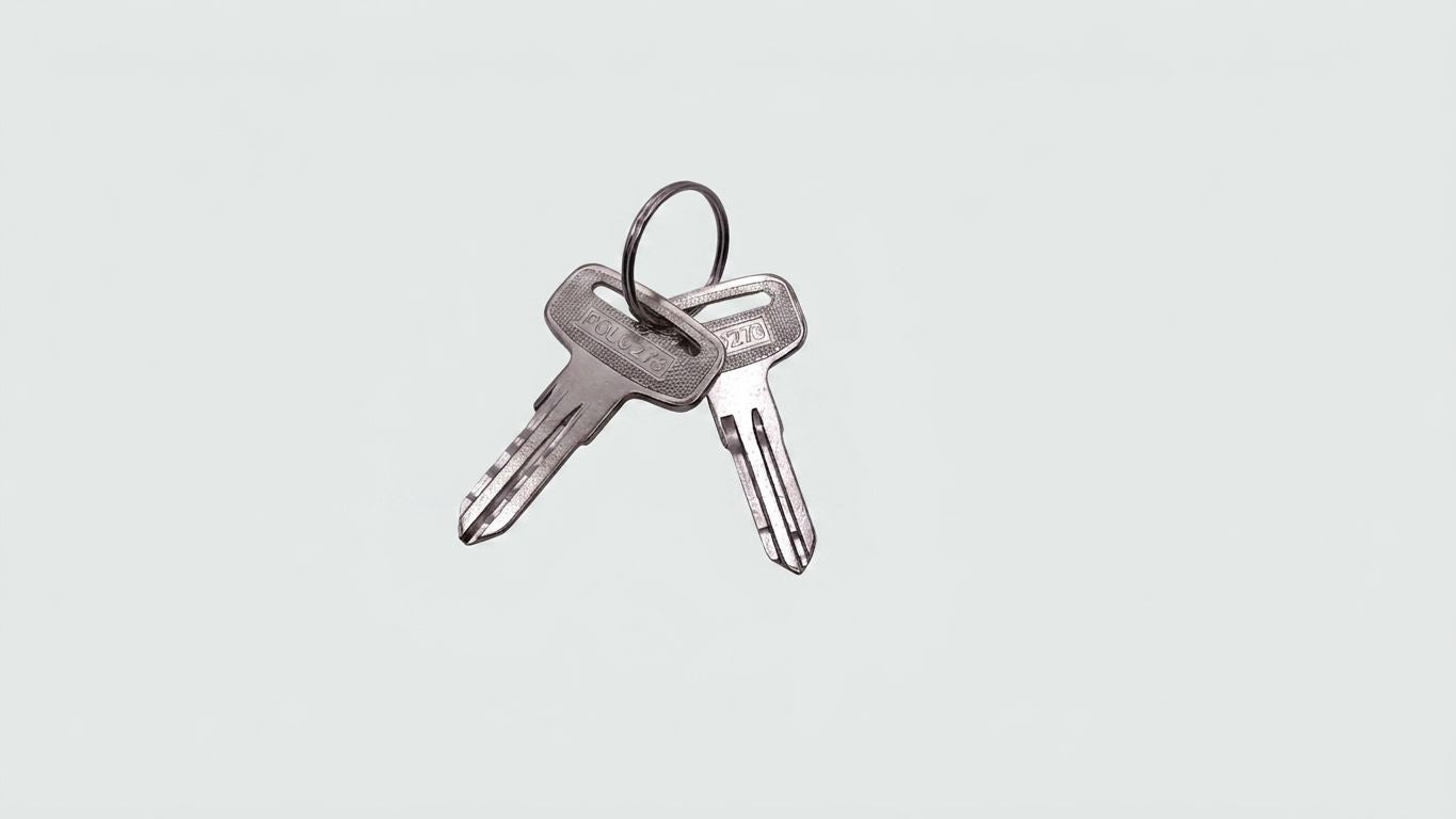 BLANK KEY, 2PCS