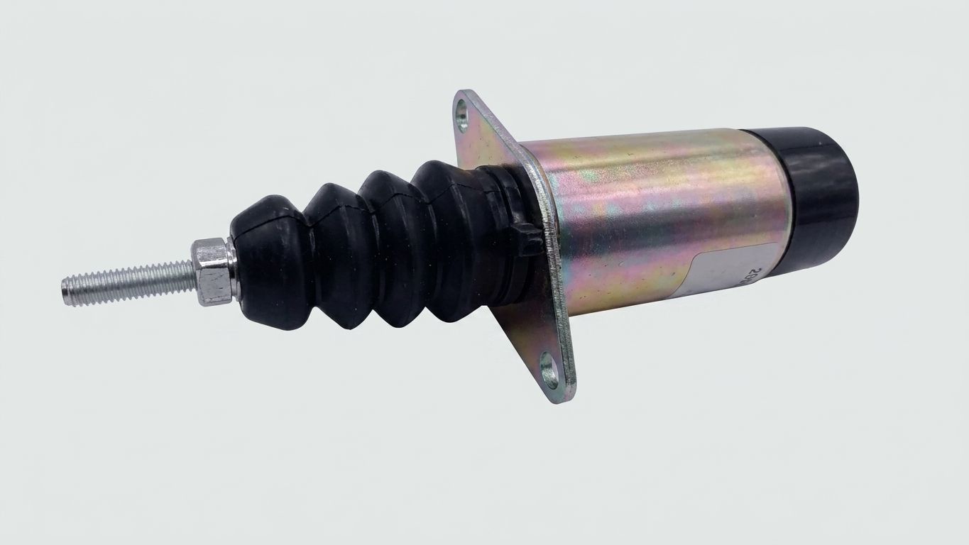 STOP SOLENOID, 3 TERMINAL, 12V
