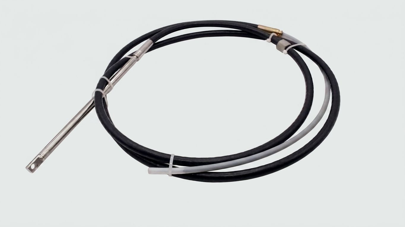 ROTARY MECHANICAL STEERING CABLE, 12 FT