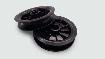 2 PIECES HOSE SHEAVE PULLEY