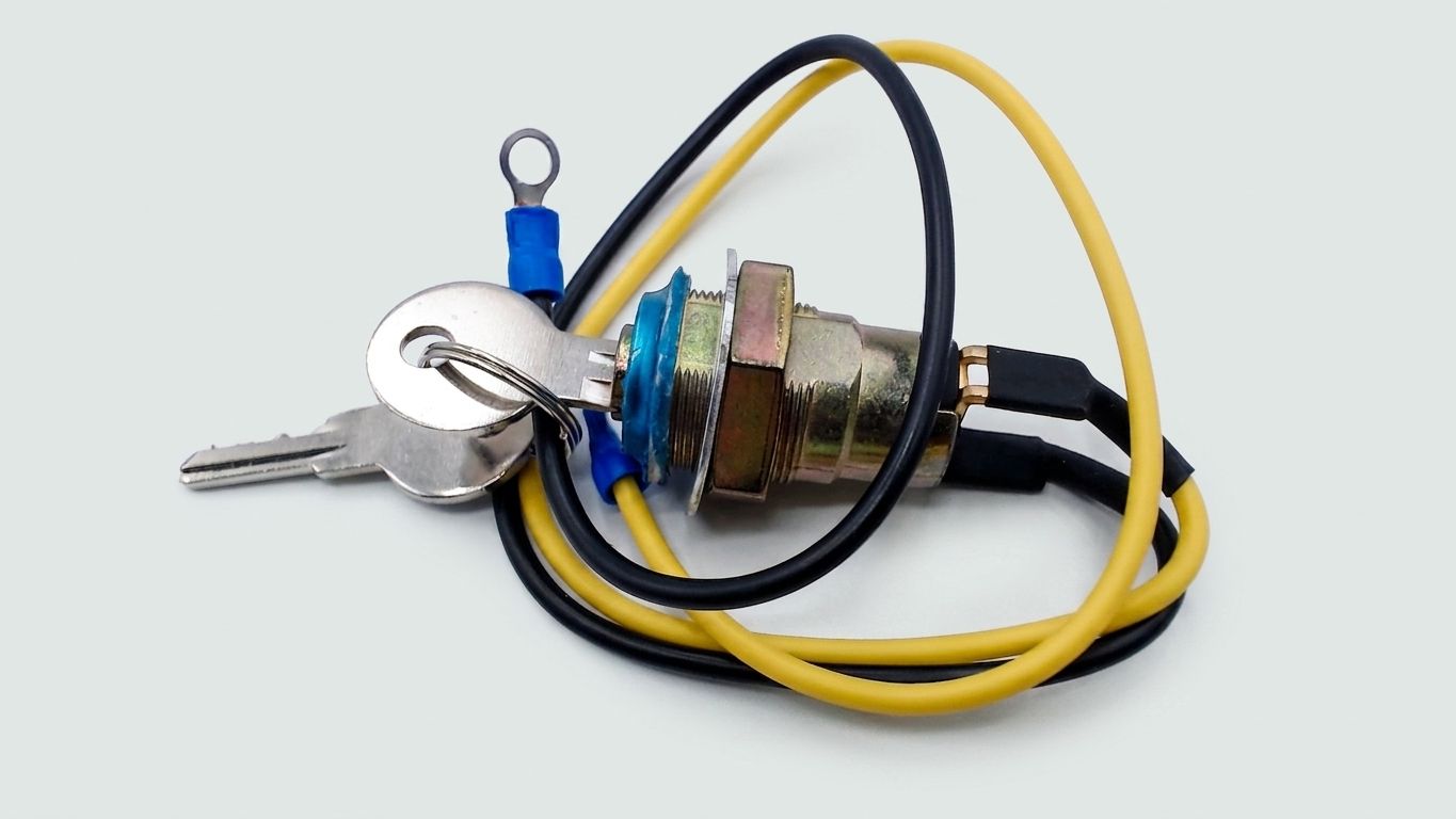 IGNITION STARTER SWITCH WITH TWO KEYS