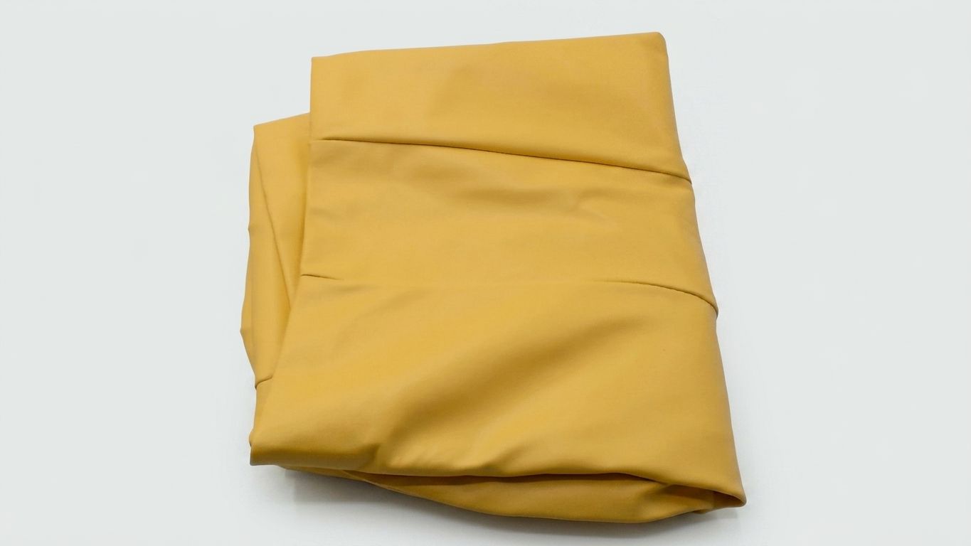 YELLOW SEAT COVER AND CUSHION