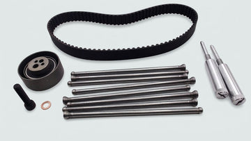 TIMING BELT KIT WITH PUSH RODS AND TIMING PIN SET