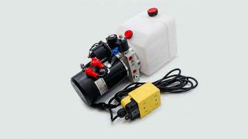 3-QUART DOUBLE ACTING 12V HYDRAULIC PUMP FOR DUMP TRAILER