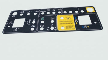 PLATFORM CONTROL PANEL DECAL