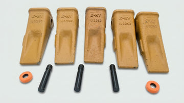 5 PCS TEETH WITH PIN & KEEPER