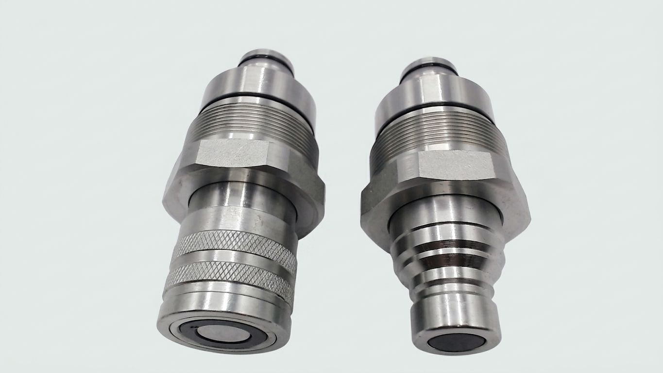 48 MM MALE & FEMALE FLAT FACE COUPLER KIT