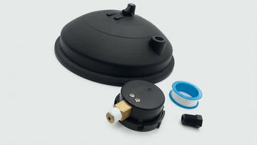 WATER VALVE WITH PRESSURE GAUGE