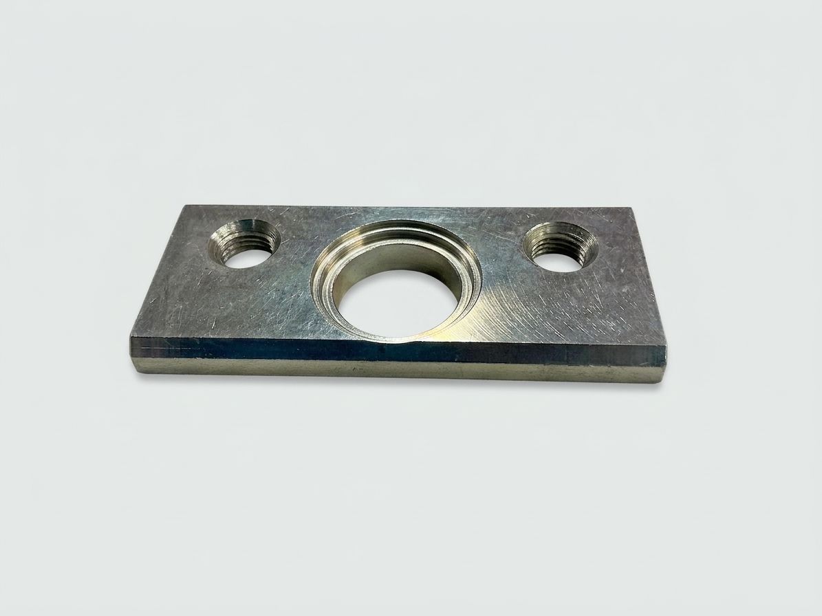 PLATE, SHAFT SUPPORT, ZINC PLTD.