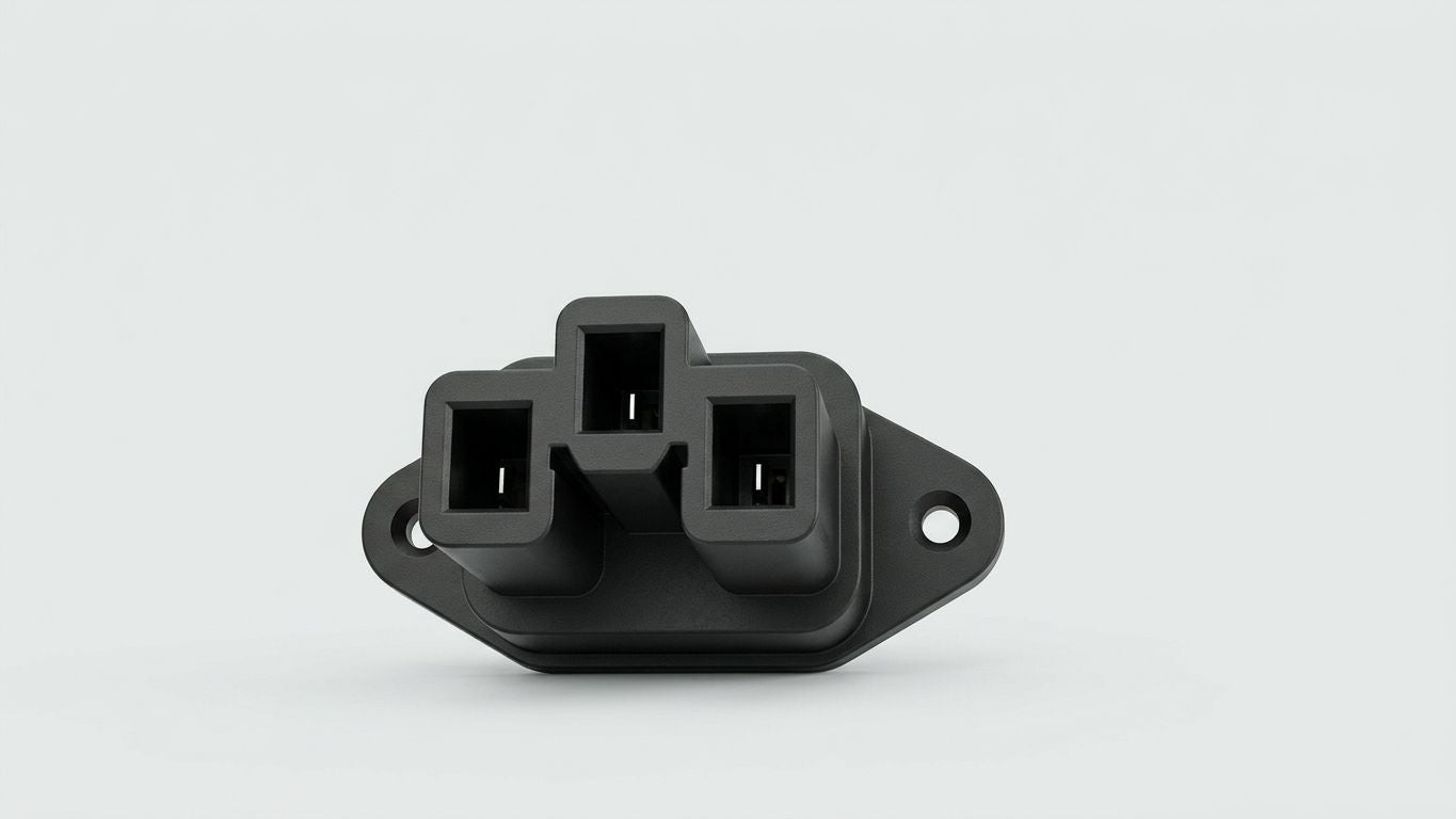 CONNECTOR, IEC 320 INLET