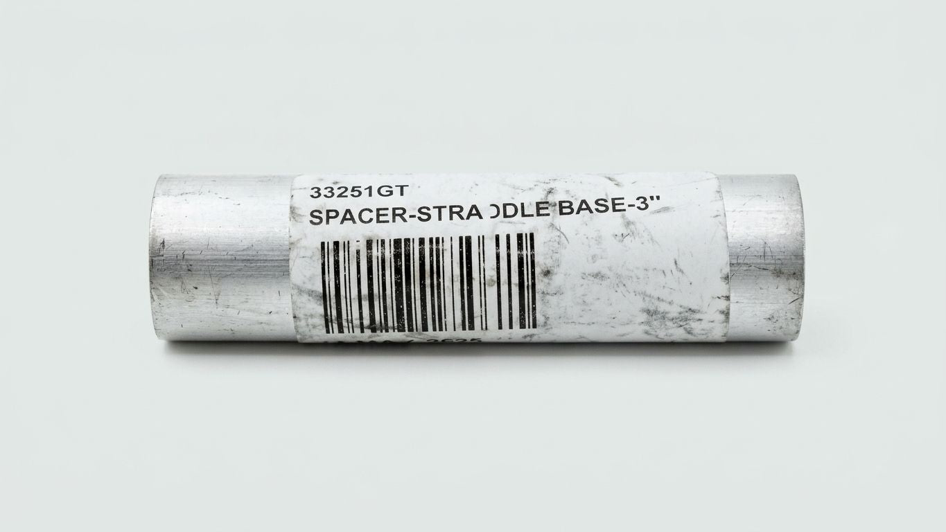 SPACER-STRADDLE BASE-3"